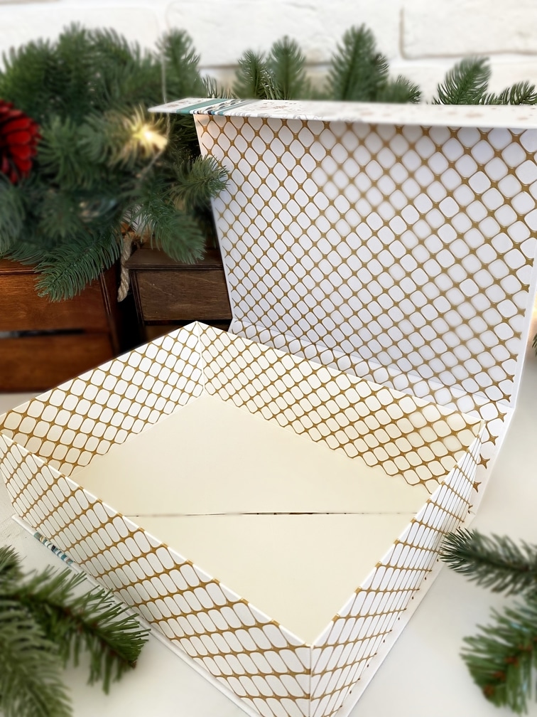 Коробка шкатулка подарочная "Зимний Этюд" — изображение 4